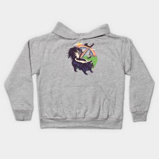 Smelly Rainbows Kids Hoodie